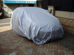 画像4: 撥水布製自動車カバー　普通車用